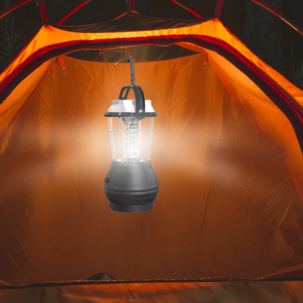 Whetstone 36 Light Solar and Dynamo Powered Lantern & Reviews | Wayfair